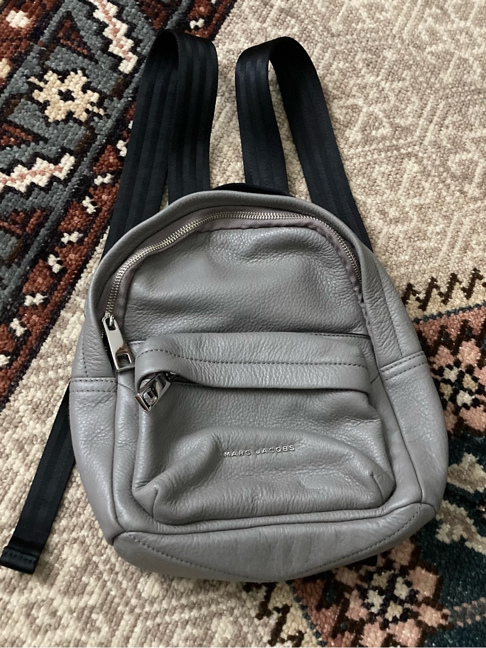 [Marc Jacobs] Pebbled Leather Mini Backpack